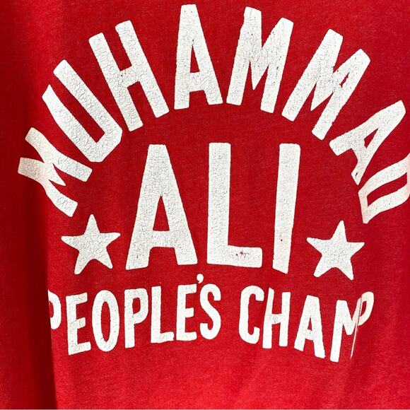 Under Armour Muhammad Ali Boxing Red T-shirt Roots of Fighting size medium - Picture 4 of 5